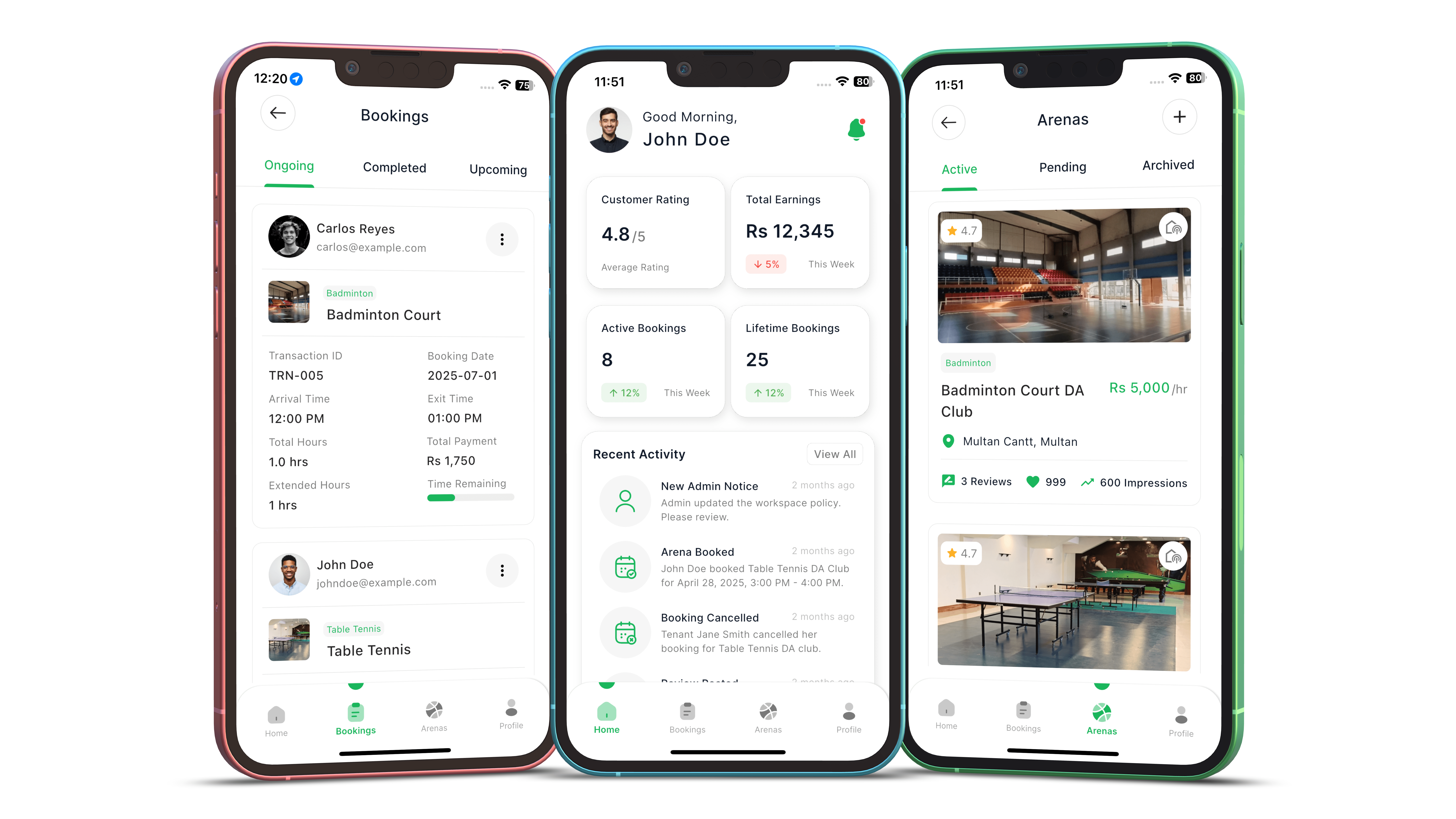 Operator App Interface